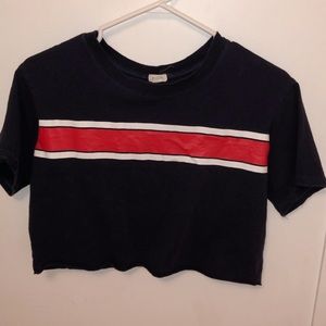Garage cropped shirt